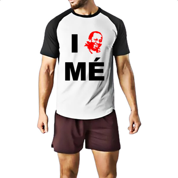 Camiseta Raglan Mussum - I love me - Imagem 2