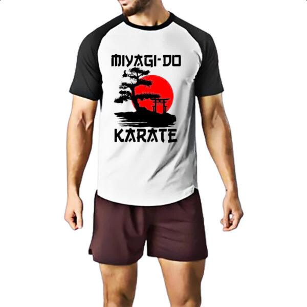 Camiseta Raglan Myagi-do Karate - Imagem 2