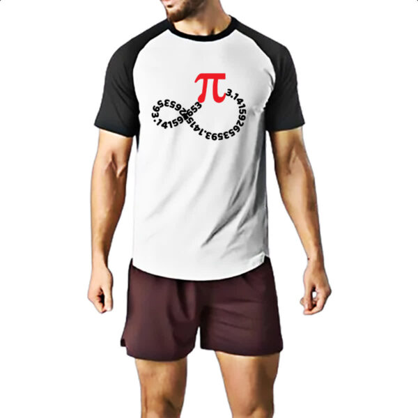 Camiseta Raglan Matematica PI Infinito - Imagem 2