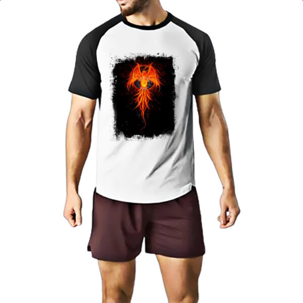 Camiseta Raglan Mitologia Fenix 05 - Imagem 2