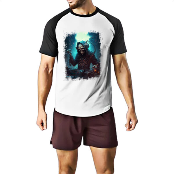 Camiseta Raglan Morte Sound DJ 2 - Imagem 2