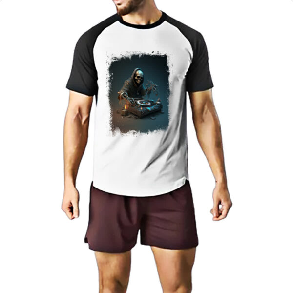 Camiseta Raglan Morte Sound DJ 5 - Imagem 2