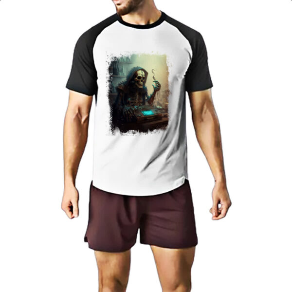 Camiseta Raglan Morte Sound DJ 8 - Imagem 2