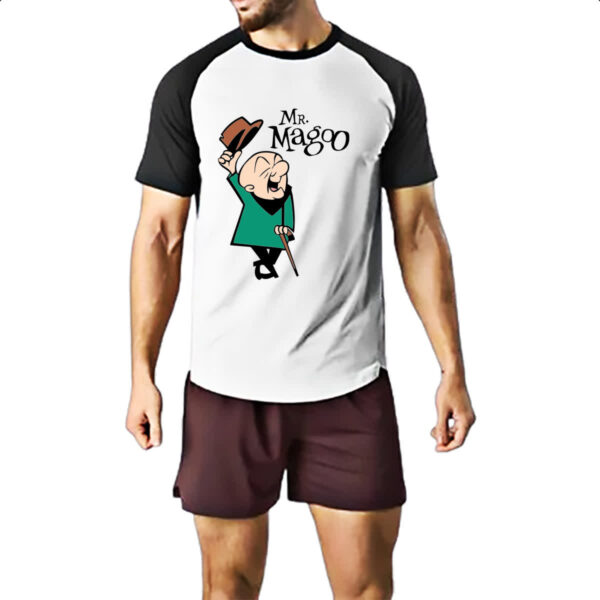 Camiseta Raglan Mr Magoo - Imagem 2