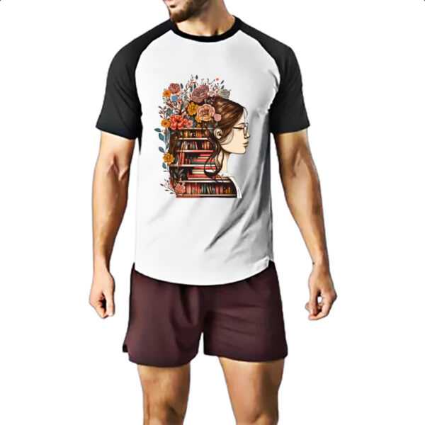 Camiseta Raglan Mulher de conhecimento - Imagem 2