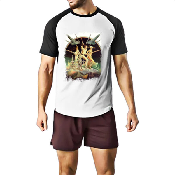 Camiseta Raglan Nostalgia Buck Rogers - Imagem 2