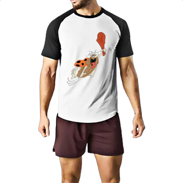 Camiseta Raglan Nostalgia Capitao Caverna - Imagem 2