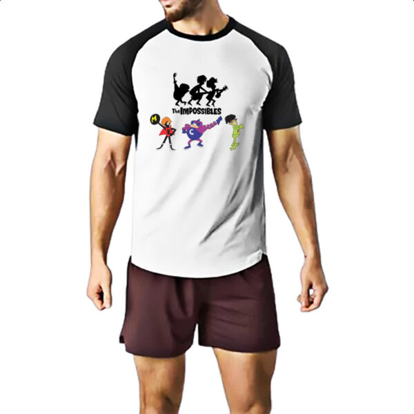 Camiseta Raglan Nostalgia os Impossiveis - Imagem 2
