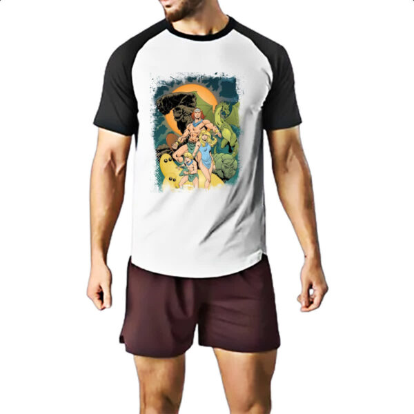 Camiseta Raglan Nostalgia Herculoids 02 - Imagem 2