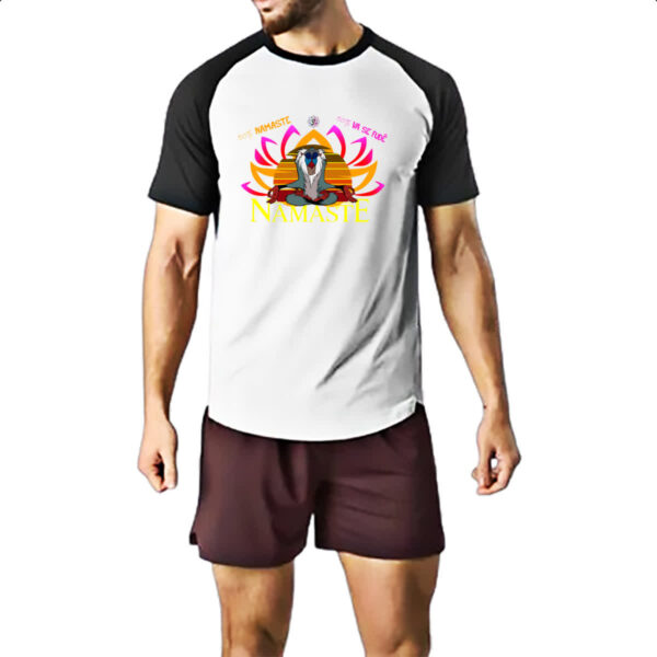 Camiseta Raglan Namaster 50 va se f 50 - Imagem 2