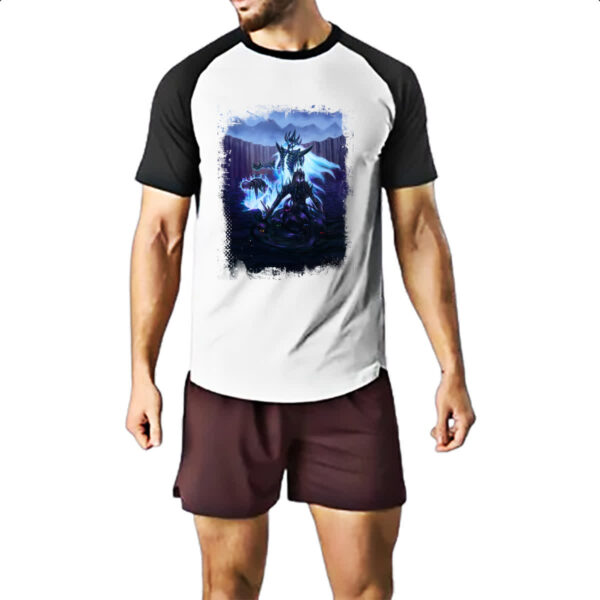 Camiseta Raglan Necro Lich - Imagem 2