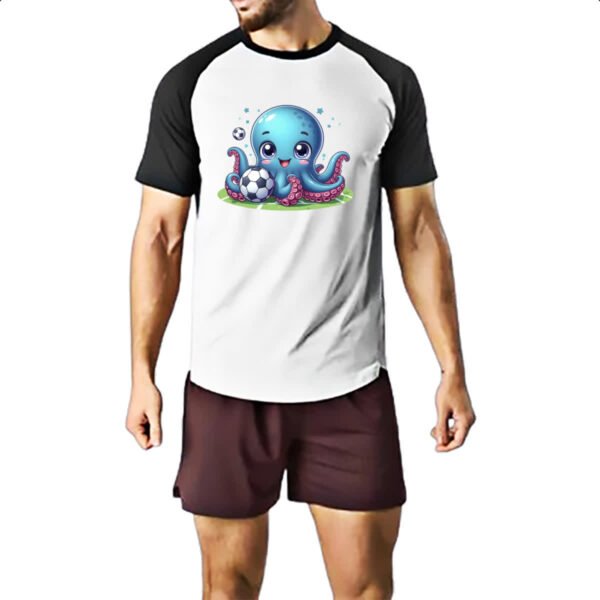Camiseta Raglan Octopus futebol - Imagem 2