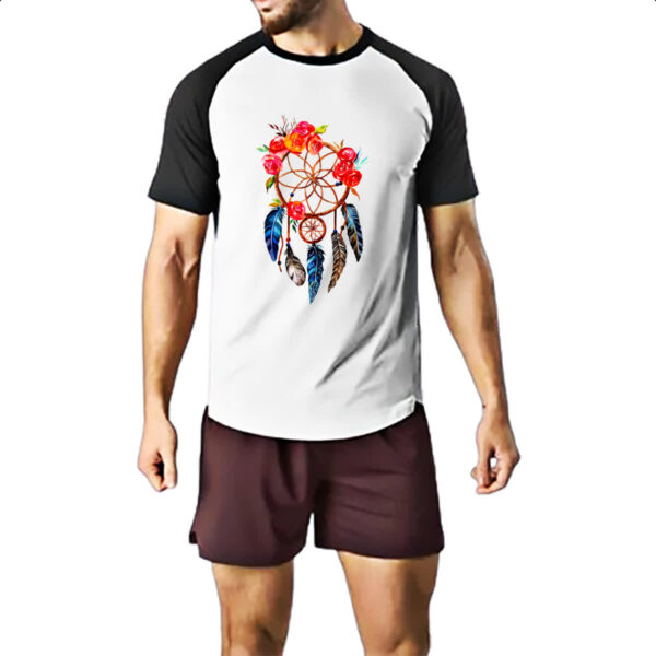 Camiseta Raglan Apanhador de sonhos 03 - Imagem 2