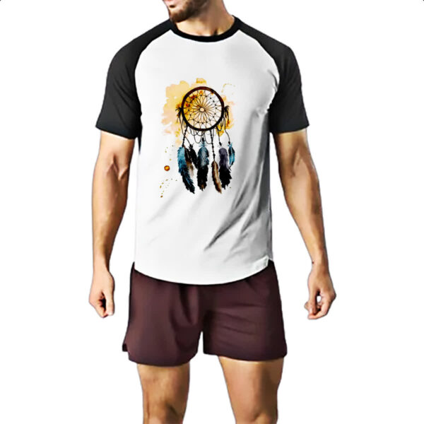Camiseta Raglan Apanhador de sonhos 05 - Imagem 2