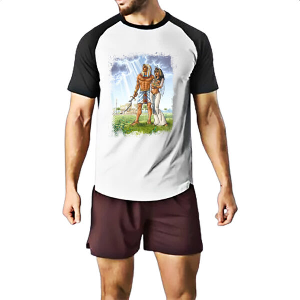 Camiseta Raglan Osiris e Isis - Imagem 2