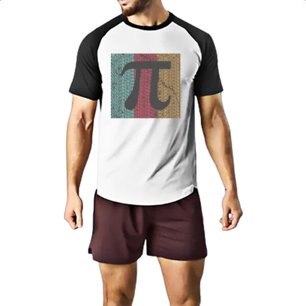 Camiseta Raglan PI matematica dizima periodica - Imagem 2