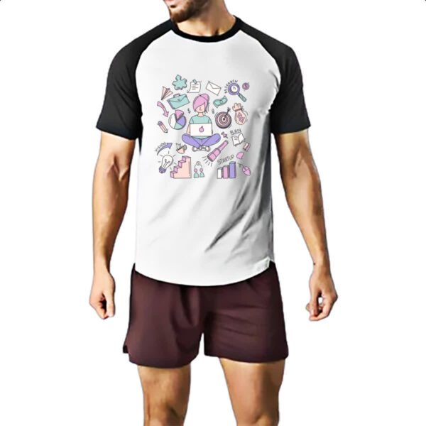 Camiseta Raglan Planejamento feminino - Imagem 2
