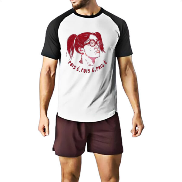 Camiseta Raglan Pois e Pois e Pois e - Imagem 2