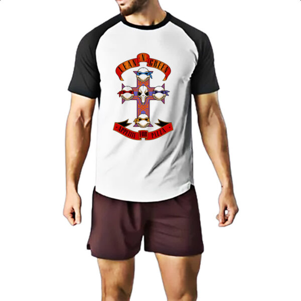 Camiseta Raglan Appetite for pizza - Imagem 2