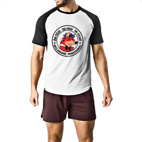 Camiseta Raglan Reclamador profissional - Imagem 2