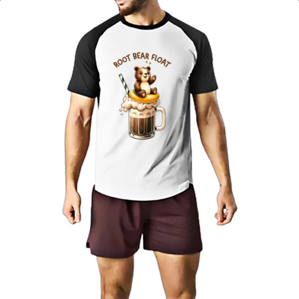 Camiseta Raglan Root Bear Float - Imagem 2