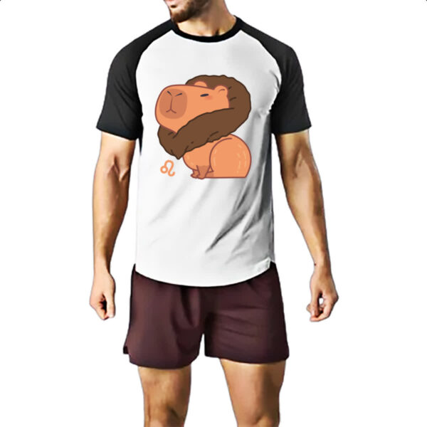 Camiseta Raglan Signo Capivara Leao - Imagem 2