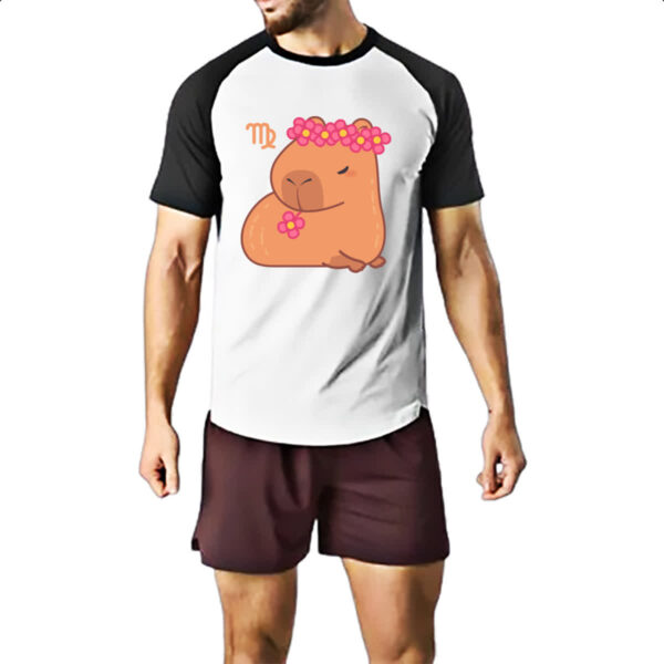 Camiseta Raglan Signo Capivara Virgem - Imagem 2