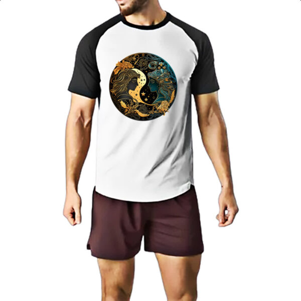 Camiseta Raglan Signo de Gemeos placa de luxo - Imagem 2