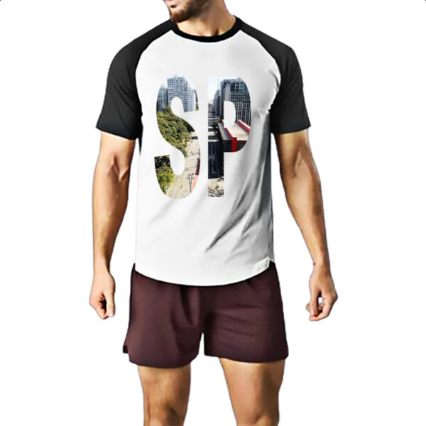 Camiseta Raglan SP Avenida Paulista - Imagem 2