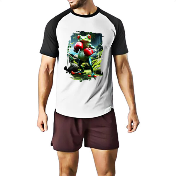 Camiseta Raglan Sapo Pugilista - Imagem 2