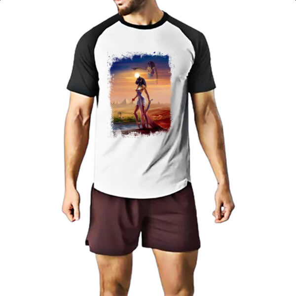 Camiseta Raglan Sekhmet e Horus - Imagem 2