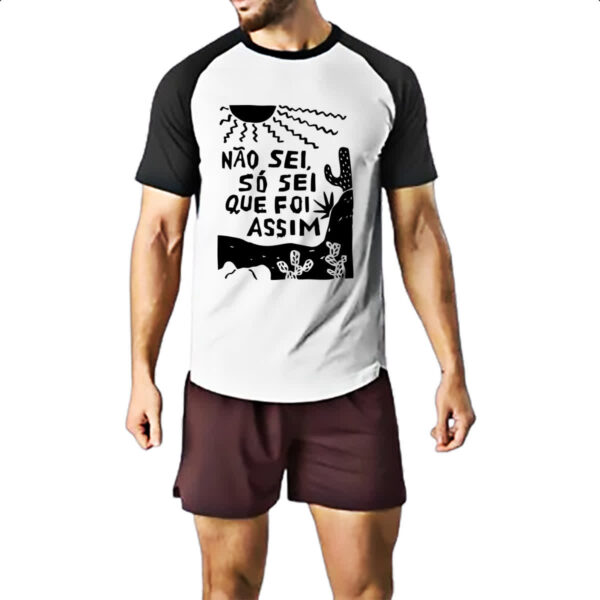 Camiseta Raglan So sei que foi assim - Imagem 2