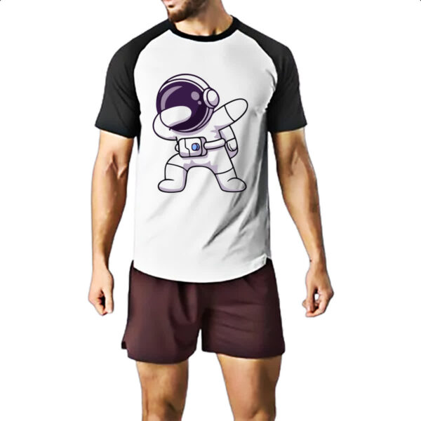 Camiseta Raglan Astronauta dab - Imagem 2