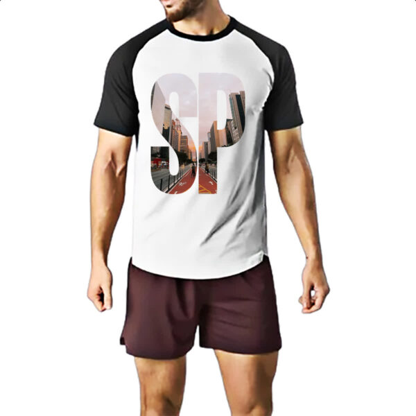 Camiseta Raglan Avenida Paulista SP - Imagem 2