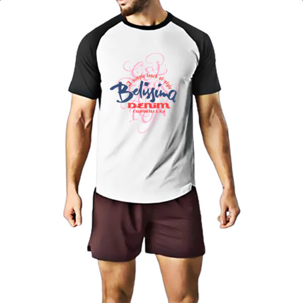 Camiseta Raglan A simple touch of style Belissima - Imagem 2