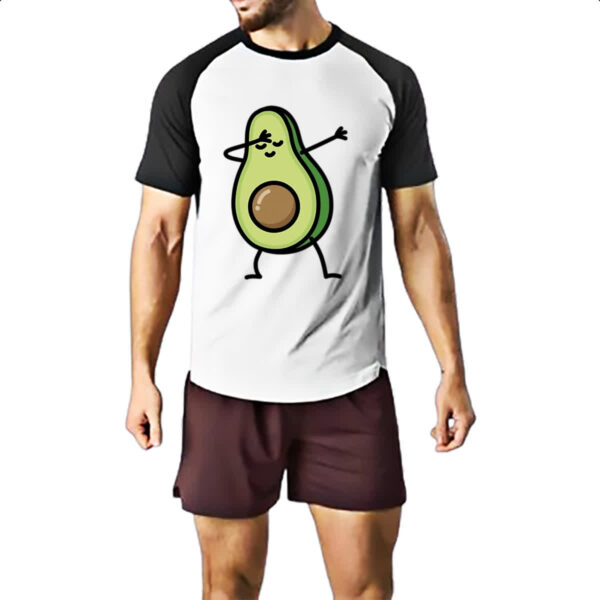 Camiseta Raglan Abacate dab - Imagem 2