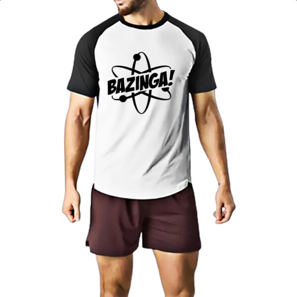 Camiseta Raglan Bazinga - Imagem 2