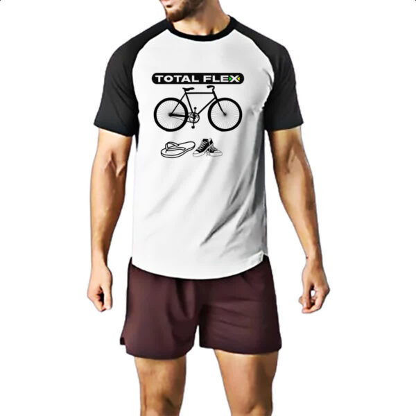 Camiseta Raglan Bicicleta Total Flex - Imagem 2