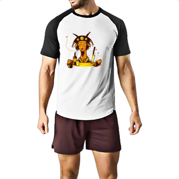 Camiseta Raglan Bode arretado - Imagem 2