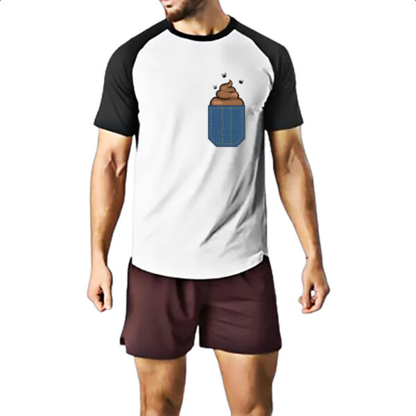Camiseta Raglan Bolso com coco - Imagem 2