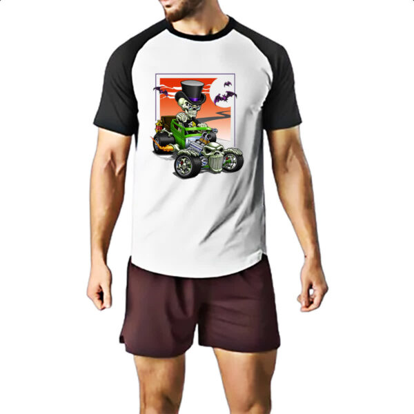 Camiseta Raglan Bone Rod - Imagem 2