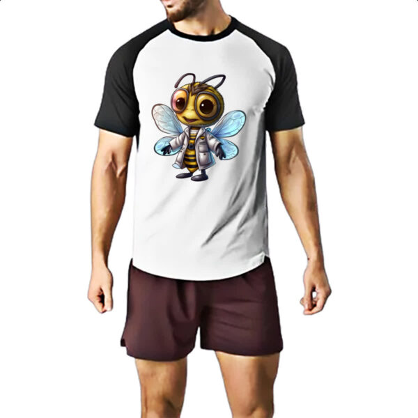 Camiseta Raglan Abelha medica - Imagem 2