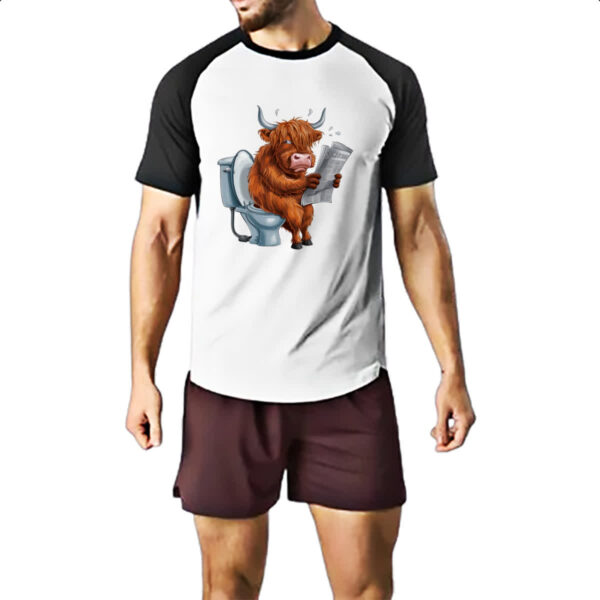 Camiseta Raglan Bufalo na sala de forca - Imagem 2