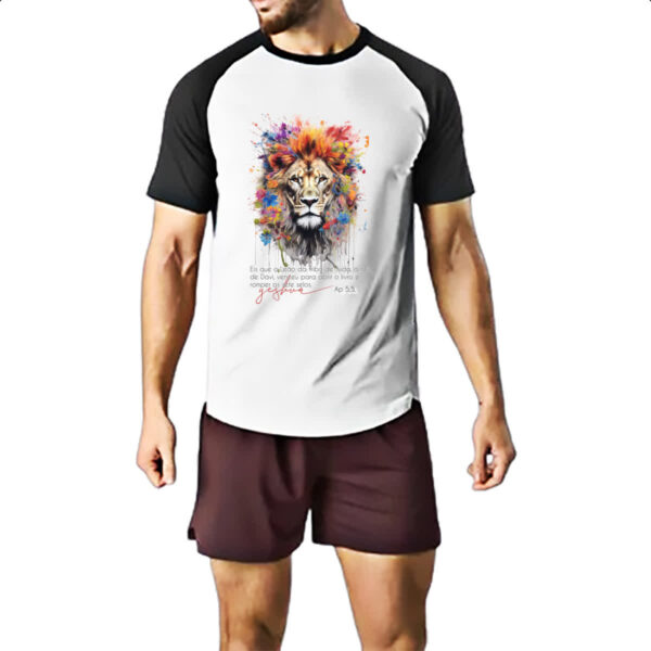 Camiseta Raglan Yeshua Ap 5-5 - Imagem 2