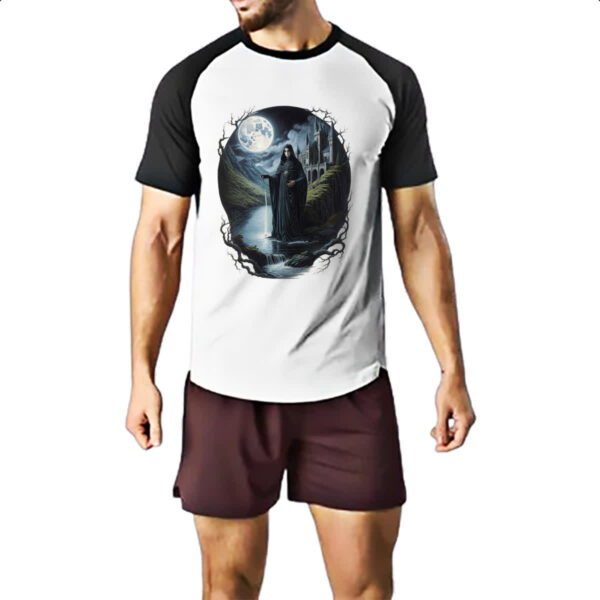 Camiseta Raglan Halloween Banshee - Imagem 2