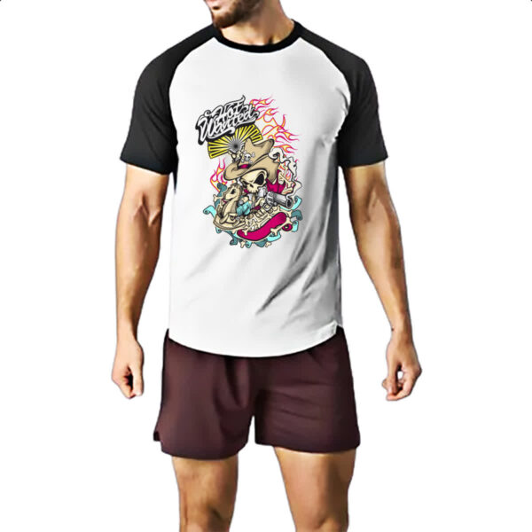 Camiseta Raglan Hot wasted - Imagem 2
