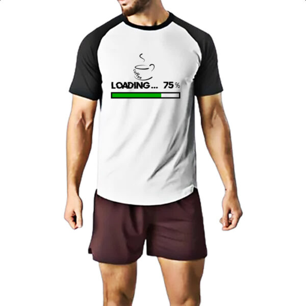 Camiseta Raglan Cafe carregando - Image 2