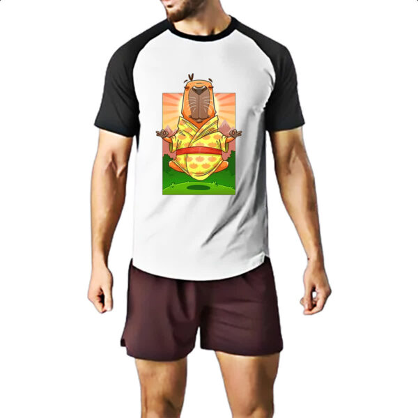 Camiseta Raglan Capivara adamaste - Imagem 2