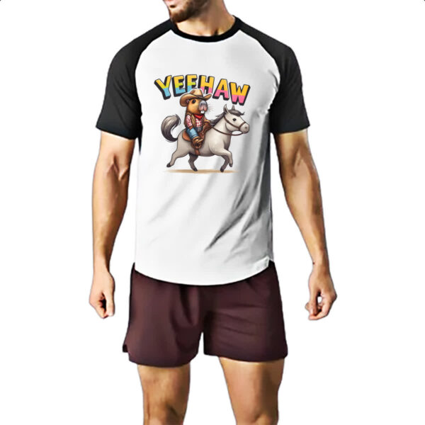 Camiseta Raglan Capivara western - Imagem 2