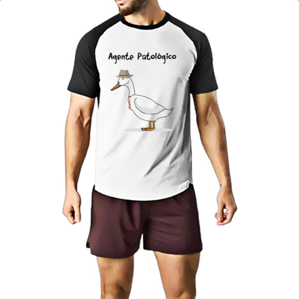 Camiseta Raglan Agente patologico - Imagem 2